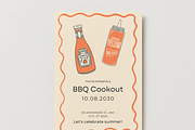 Saucy! Illustrated Sauce Bottles, an Illustration by Abigail Creative (Thumbnail 3 of 7)