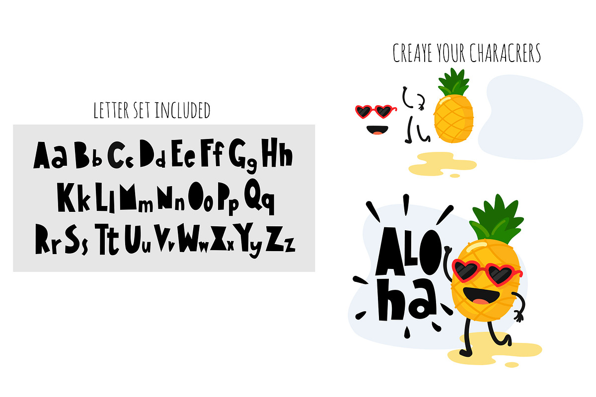 Cool fruits vector set, a Food Illustration by bioraven (Photo 8 of 11)