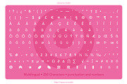 POP Rounded, a Sans Serif Font by resource.studio (Thumbnail 3 of 8)