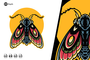 Insect Animal - Retro Style