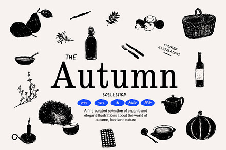 The Autumn Collection Illustrations