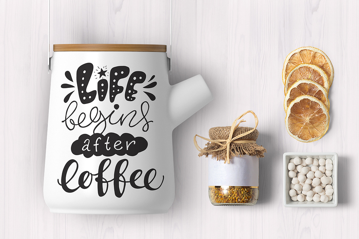 Coffee lettering posters, an Illustration by Giraffarte (Photo 5 of 7)