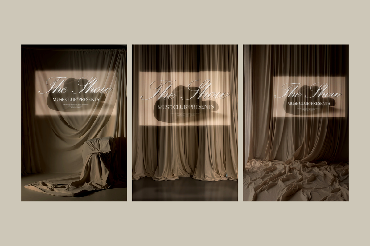The Show | Projector Screen Mockup, an Advertising Mockup by Duet Atelier (Photo 5 of 5)