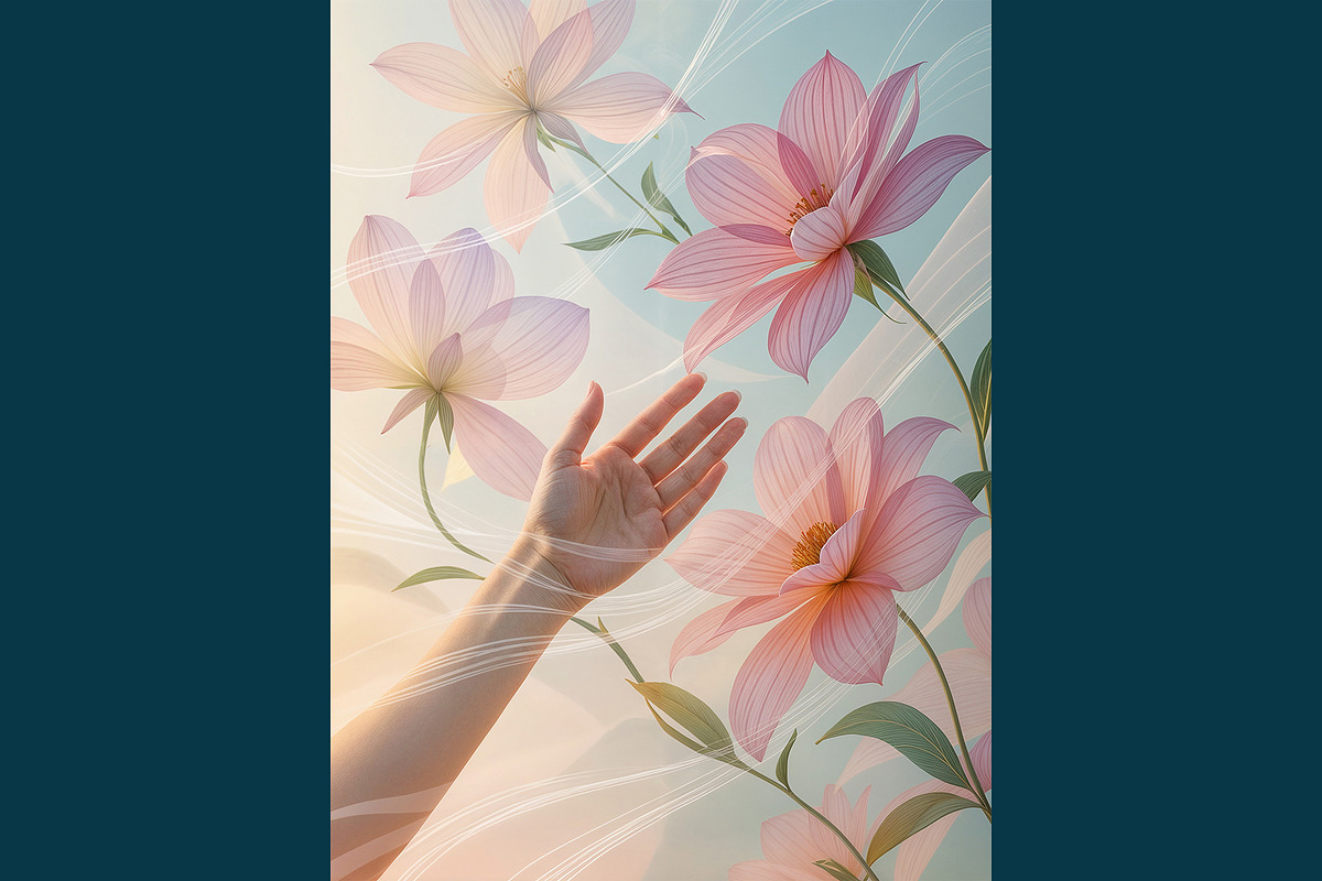 Ethereal Floral Dream Collection, a Decorative Illustration by StockVerse Creative (Photo 3 of 4)