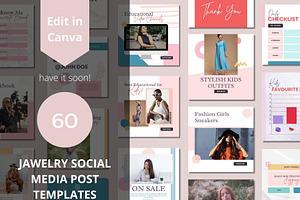 Jawelry Social Media Post Templates