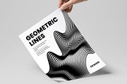 Geometric Lines Background, a Texture Graphic by Noires (Thumbnail 2 of 6)
