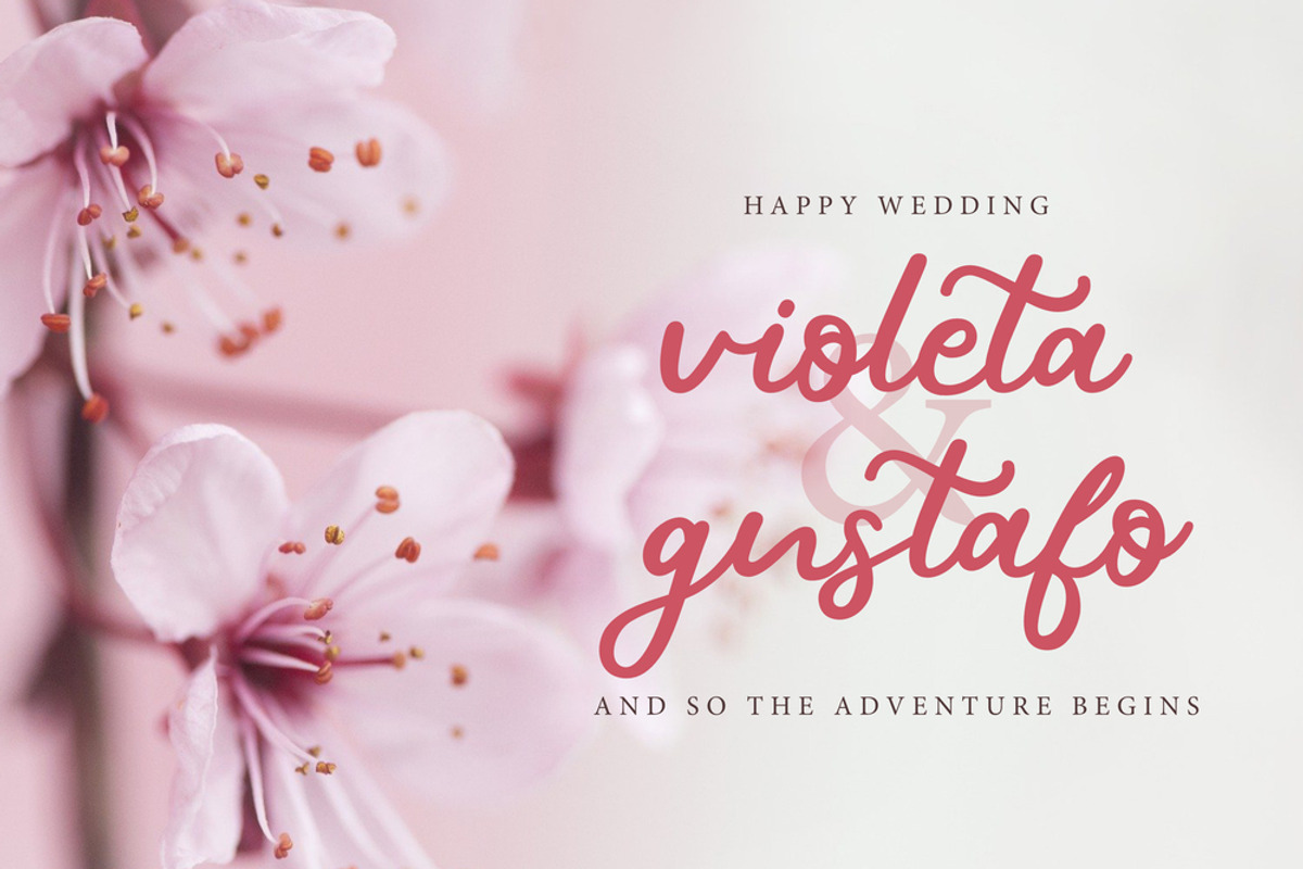 Bethyna | Script Font, a Script Font by Suntype | Sunshine Std (Photo 3 of 8)