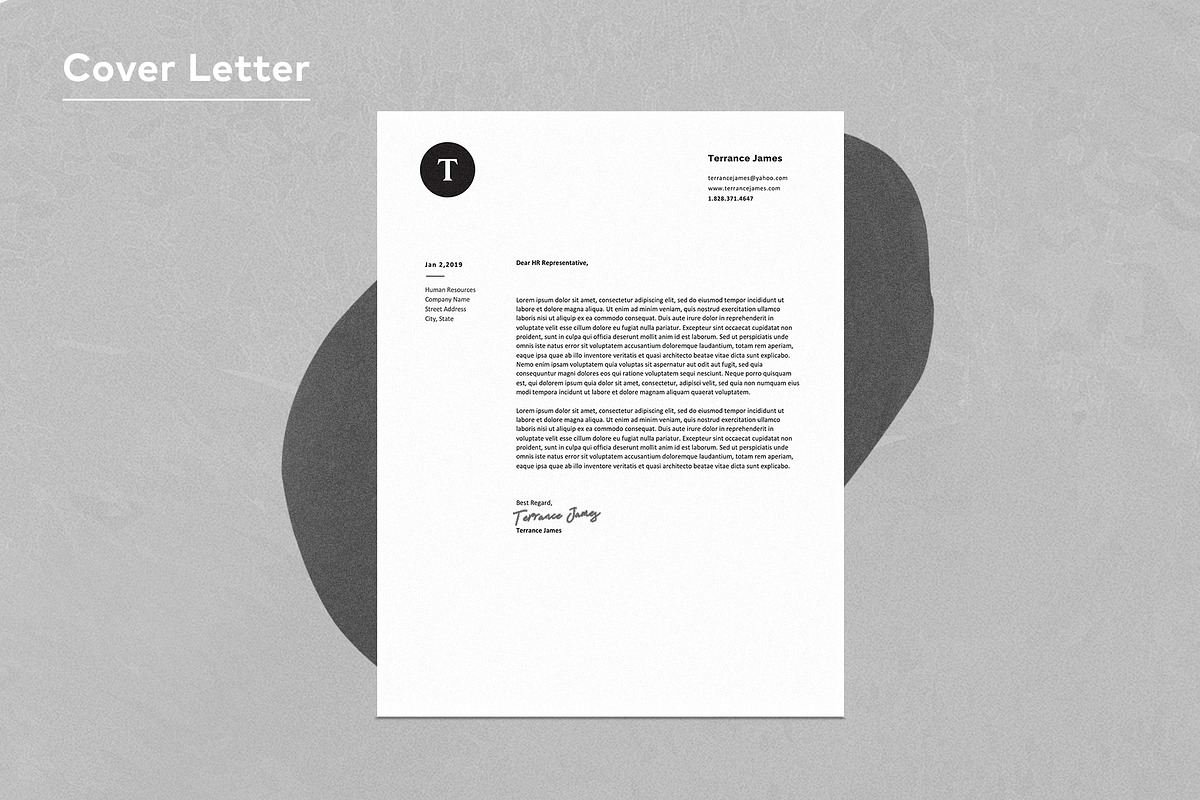 Opus | Modern Resume Template / CV, a Resume Template by Resumodo (Photo 3 of 8)