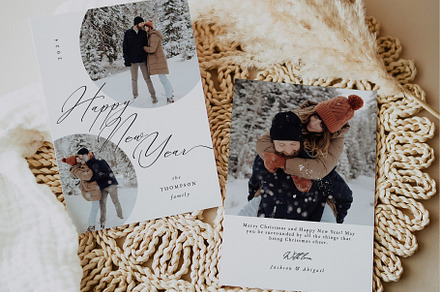 Christmas Card Template CC216, a Card Template by Always Templates