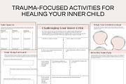 Inner Child Workbook Printable PDF, a Stationery Template by Ambitiously Alexa (Thumbnail 2 of 7)