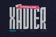 Xavier Futuristic Sans Serif Font, a Sans Serif Font by Perfectype (Thumbnail 1 of 10)