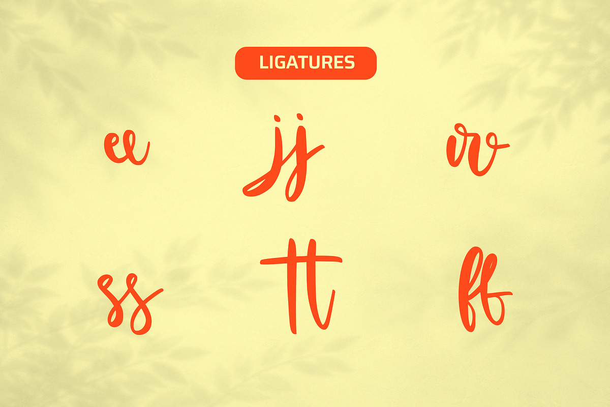 Rettonage – Handwritten Script Font, a Script Font by Vampstudio (Photo 14 of 14)