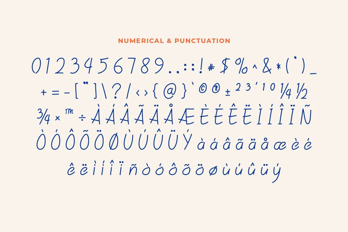 Juwitta Handwritten Font, a Handwritten Font by Artiveko (Photo 3 of 6)