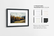 Landscape Frame Mockup - 40x30 cm, a Print Template by Mockups by Carlos Viloria (Thumbnail 5 of 7)