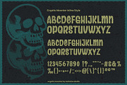 Cryptic Monster a Hallowen Font, a Blackletter Font by Rasiorise Studio (Thumbnail 11 of 12)