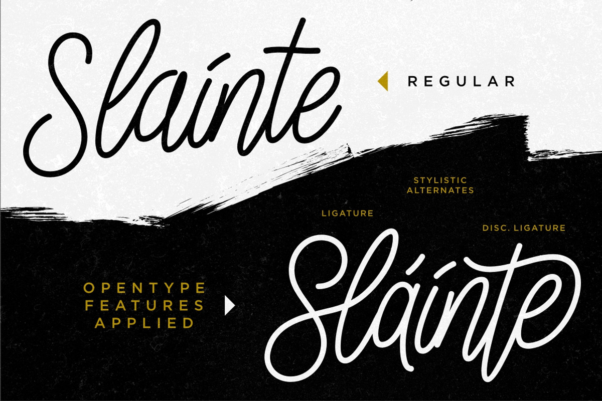 Sláinte Script preview 8