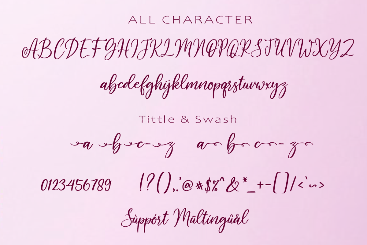 Moline, a Script Font by AMINMARIO (Photo 11 of 12)