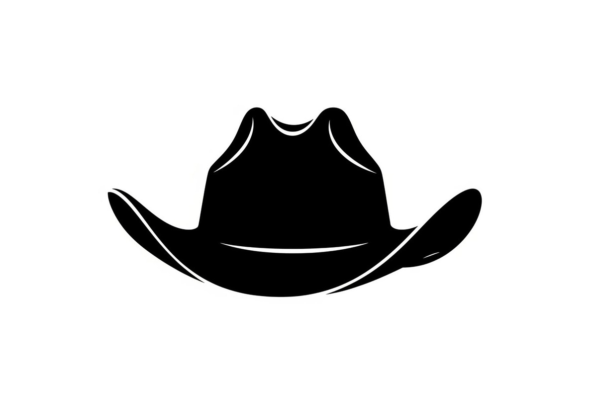 Minimal Cowboy Hat Silhouette Bundle, an Illustration by Designs_River (Photo 3 of 51)