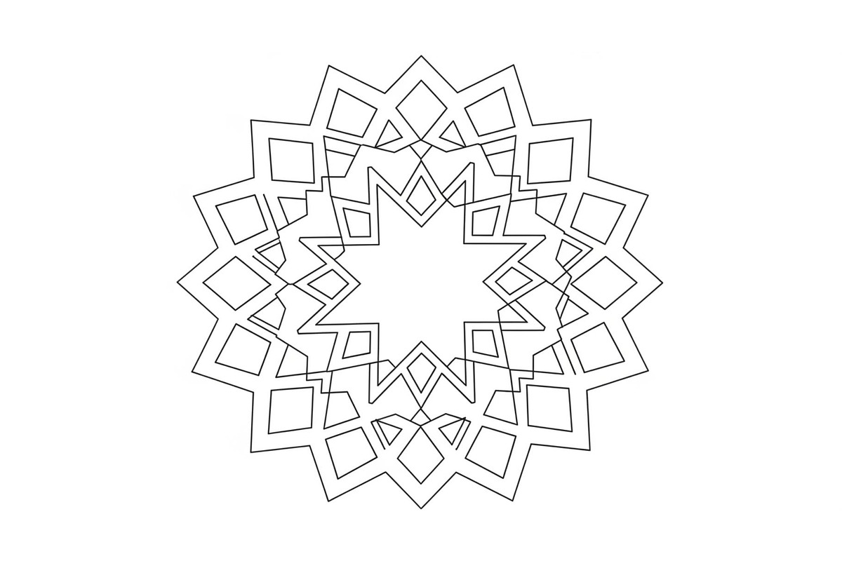 Islamic Mandala Geometric Bundle, an Illustration by Gaye Art (Photo 20 of 51)