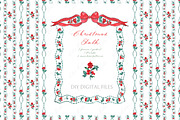 Christmas Clipart DIY FOLK, an Illustration by LABFcreations (Thumbnail 3 of 5)
