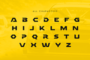 RACER - Racing Car Modern Font, a Sans Serif Font by Hamz Studio (Thumbnail 2 of 8)