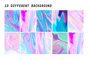Iridescent Backgrounds, a Texture Graphic by funderful (Thumbnail 5 of 9)