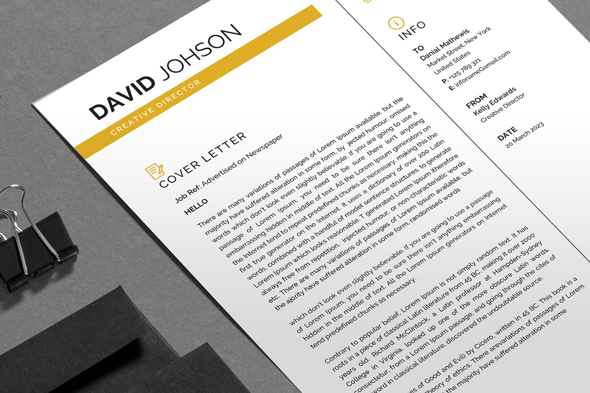 Resume/CV, a Resume Template by Creatune (Photo 4 of 4)