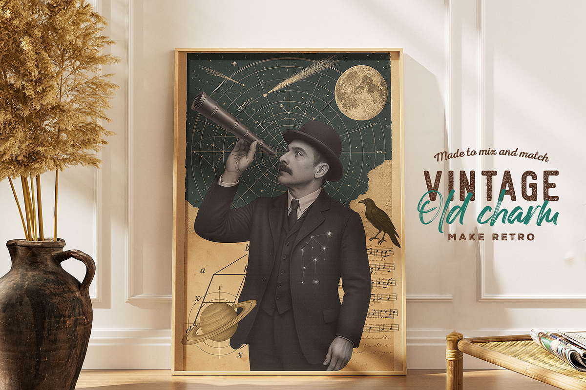 Oh So Vintage Collage Creator, an Object Graphic by SNIPESCIENTIST (Photo 27 of 30)