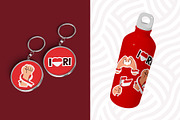 Indonesian independence Element Set, an Object Illustration by Eighteen Studio (Thumbnail 4 of 4)