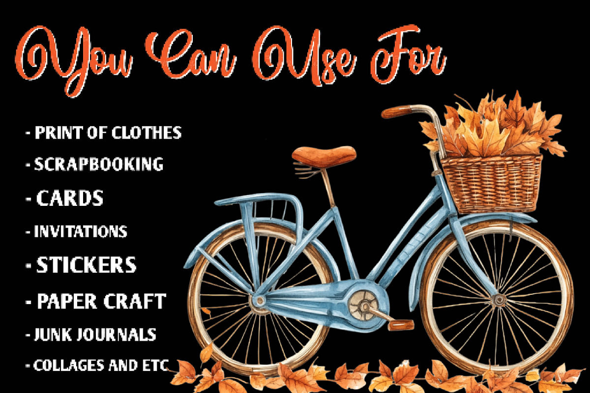 Adorable Hello Autumn Clipart, an Illustration by CreationArt (Photo 4 of 9)