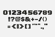 Dot Monolith Brutal, a Symbol Font by Art StoreID (Thumbnail 3 of 10)