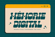 Corshed – Retro Display Font, a Slab Serif Font by Almeera Std (Thumbnail 5 of 10)