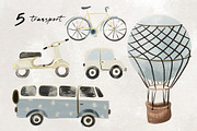 Wedding map creator watercolor, an Illustration by Cocoa studio by Eliza M (Thumbnail 16 of 18)