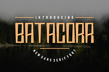 Batacorr font