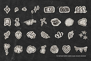 75 Paper Scraps Hand Drawn Doodles, an Abstract Photo by Ksuview (Thumbnail 5 of 6)