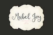 Mabel Joy Handwritten Font, a Handwritten Font by gafaroff studio (Thumbnail 1 of 8)
