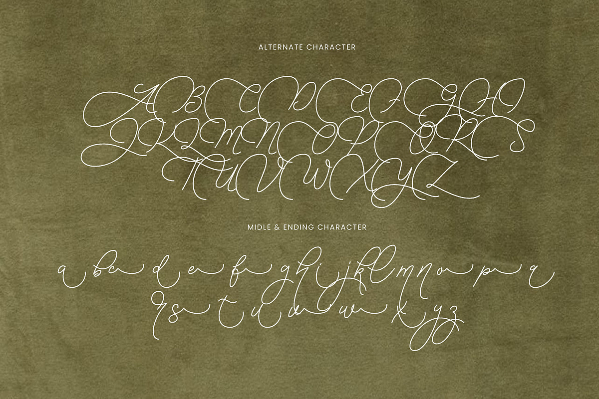 The Separated | Romantic Script Font, a Script Font by Imoodev (Photo 5 of 7)