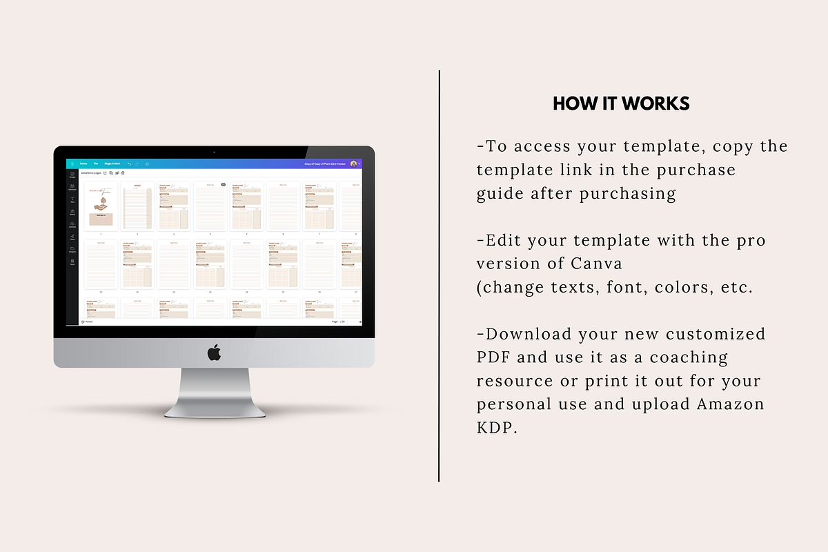 Plant Care Tracker, a Templates & Theme by KDPISH (Photo 4 of 4)
