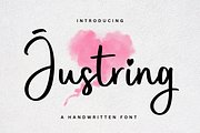 Justring - Script Font, a Script Font by Creavibes Design (Thumbnail 1 of 11)