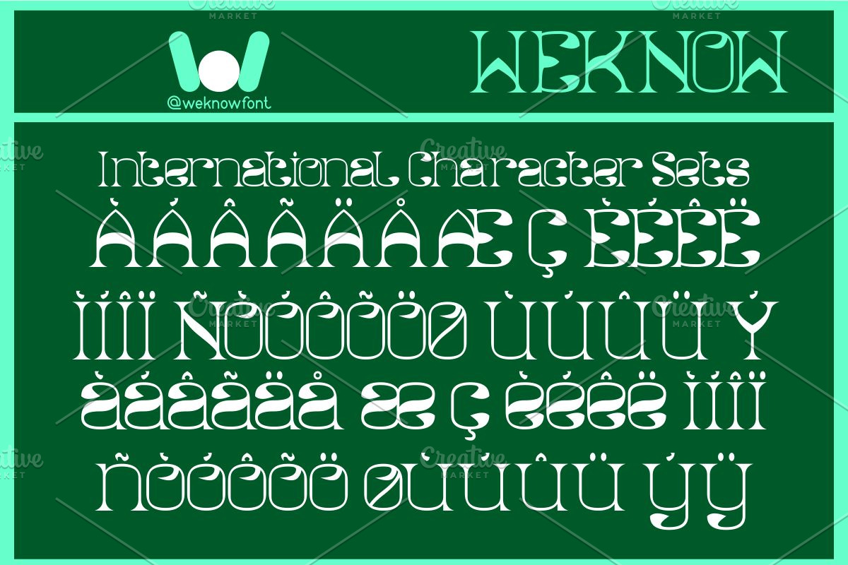 Natural Vibes font, a Serif Font by weknow (Photo 8 of 8)