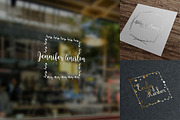 Feminine Logo Creator Kit - Square, a Branding & Logo Template by Pulp Creative Studios (Thumbnail 7 of 9)
