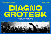 Diagno Grotesk - Heavy Sans, a Sans Serif Font by Bentype Studio (Thumbnail 1 of 7)