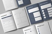 Daily Planner Simple Workbook, a Brochure Template by UICreative (Thumbnail 4 of 5)
