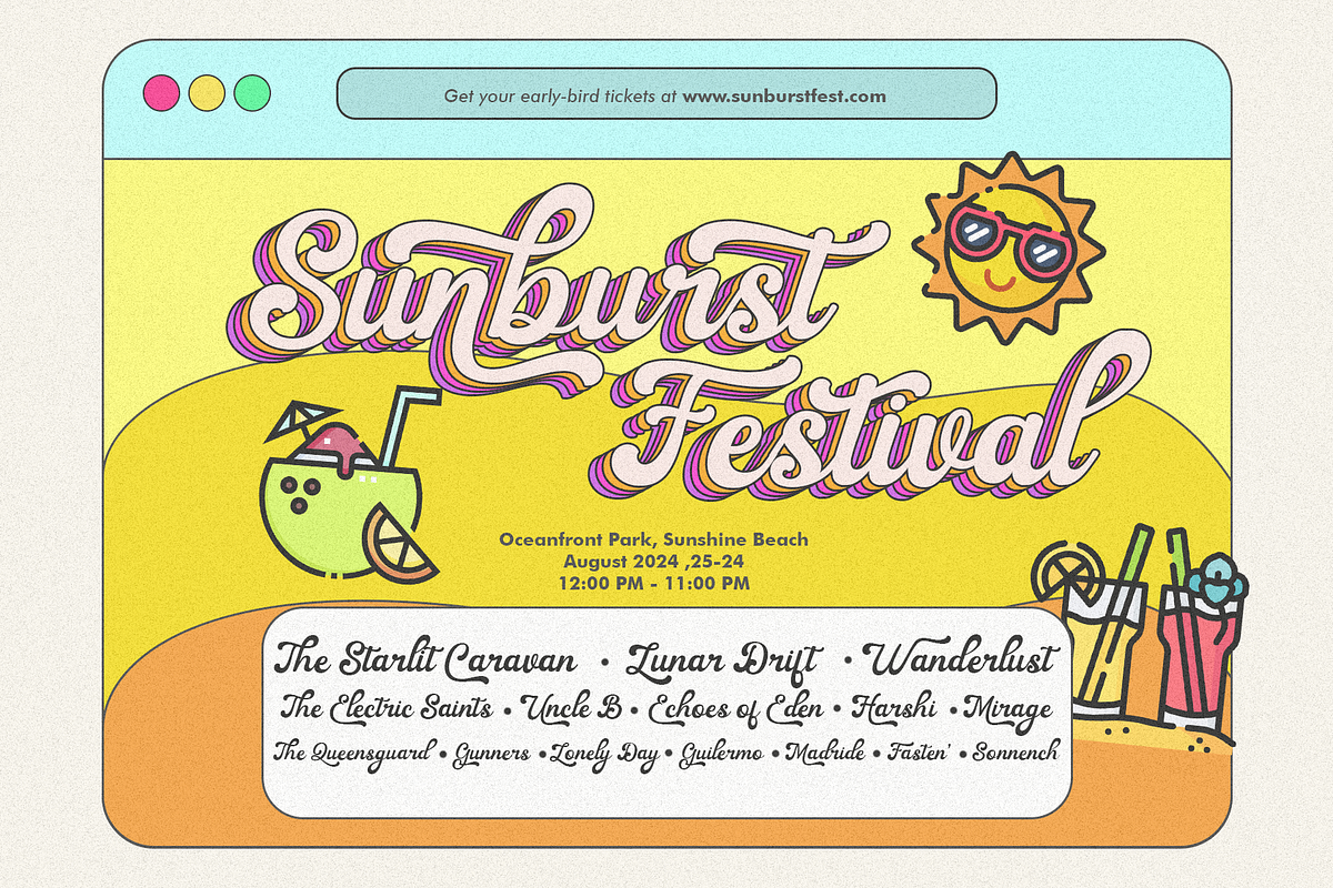 Anthemic! Bold Retro Font!, a Script Font by deadlock studio (Photo 2 of 10)