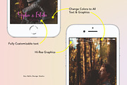 Fall for Love Wedding Geofilter, a Social Media Template by Uno Bello Design Studio (Thumbnail 2 of 3)