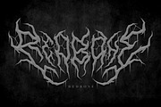 Onerock | Black Metal Font Vol.6, a Blackletter Font by Madhaline Studio (Thumbnail 5 of 18)