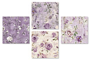 Purple Shabby Chic Digital Paper, a Texture Graphic by Dream Creation (Thumbnail 7 of 7)