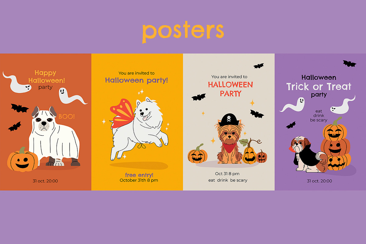 Halloween with dogs, an Object Graphic by svetlatek (Photo 3 of 5)