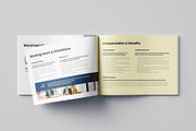HR Employee Handbook Landscape, a Brochure Template by Pixelpick (Thumbnail 4 of 9)