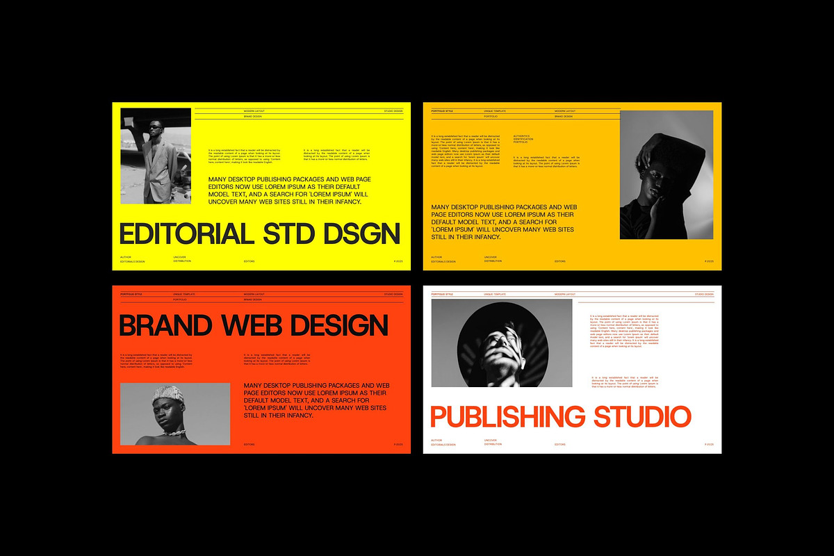Davids - Brand Portfolio PowerPoint, a Presentation Template by Creatorism (Photo 6 of 10)